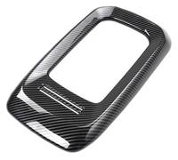 Interior Coche Cubierta Decorativa Panel Portavasos Consola Central Embellecedor Reposabrazos Manija Puerta Estilo Fibra Carbono Para VW Para ID.4 2021-2024(Bright Black Pattern,Armrest Trim)