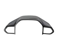 Interior Coche Cubierta Embellecedora Del Panel Botón Volante Coche Para Peugeot 2008 208 E2008 E208 2020 2021 2022 2023 2024(Negro)