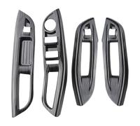 Interior Coche Embellecedor Compatible Con Ford Para Focus 3 Para MK3 2015 2016 2017 2018 LHD Panel De Elevalunas Puerta Marco Decorativo Cubierta Embellecedora Adhesivo(Wood grain style)