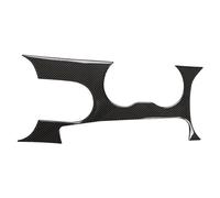 Interior Coche Embellecedor Compatible Con Ford Para Mustang GT 2015-2021 Embellecedor Para Panel Cambio Marchas Portavasos Decoración Calcomanía Marco(Black)