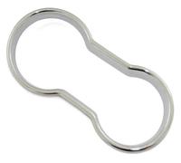 Interior Coche Embellecedor Cromado ABS Consola Central Portavasos Panel Decorativo Para Opel Para Vauxhall Para Mokka 2013 2014 2015