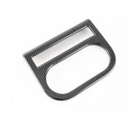 Interior Coche Embellecedor Interior Fibra Carbono Volante Para Toyota BZ4X EA10 2022 2023 2024 LHD ABS Embellecedor Control Central Cubierta Panel Cambios(Rear seat water cup)