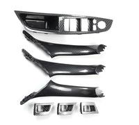 Interior Coche Manilla Compatible Con Para F10 Para F11 2009 2010 2011 2012 2013 Manija Interior La Puerta Lado Conductor Delantero O Trasero Derecho(Carbon)