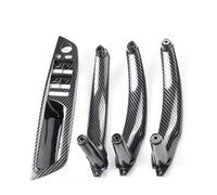 Interior Coche Manilla Compatible Con Para X5 E70 Para LCI Para X6 E71 Kit Manijas Puerta Conductor Lado Izquierdo Piezas Repuesto Para Interiores Automóvil(Carbon)