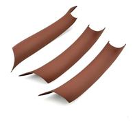 Interior Coche Manilla Compatible Con Para X5 F15 2014 2015 2016 2017 2018 Para X6 F16 2015 2016 2017 2018 Cubiertas Paneles Puertas Interiores Moldura Reposabrazos(Brown)
