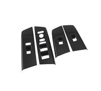 Interior Coche Panel Botón Interruptor Elevación Cristal Puerta Ventana Coche Para CRV 2023 2024 2025 Para CR-V De 6. ª Generación Para Híbrido Interior Coche Cubierta Panel(Black)