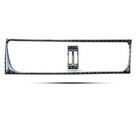 Interior Coche Para A4 Para B8 Para A5 2009-2015 Embellecedor Fibra Carbono Panel CD Control Interior Marco Salida Aire Acondicionado Decoración(RHD)