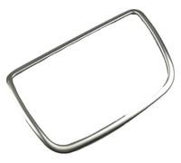 Interior Coche Para A6 Para C7 2012-2018 Cubierta Decorativa Panel Accesorios Interiores Coche Embellecedor Marco Botón Interruptor Faro Acero Inoxidable