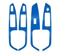 Interior Coche Para A7 4G8 2009-2018 Primera Película Protectora De Fibra De Carbono 3D 4D 5D Mejora Interior Del Coche Pegatinas Precortadas DIY(3D CF BLUE)
