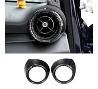 Interior Coche Para Alfa Para Romeo Para Giulia Para Stelvio 2017 2018 2019 2020 Tablero Control Central Coche Aire Lateral Cubierta Salida Aire Anillo Embellecedor Decoración Consola Coche(Fibra de c