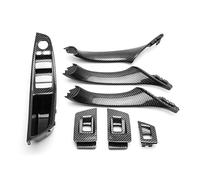 Interior Coche Para BM&W Para F10 F11 Botón Elevador Ventanilla 7 Piezas Interruptor Manija Puerta Reposabrazos Interior Panel Embellecedor Cubierta(Ordinary)