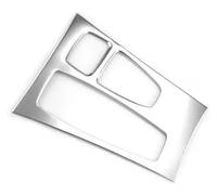 Interior Coche Para BMW Para X5 Para E70 Para X6 Para E71 2008-2013 LHD Embellecedor Acero Inoxidable Panel Cambio Marchas Consola Central Interior Coche