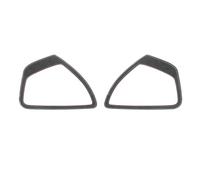 Interior Coche Para F20 2012-2019 Hecho De Anillo Bocina Puerta Interior Coche Panel Altavoz Embellecedor Pegatina Rendimiento Accesorios Sintonización(Negro)