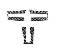 Interior Coche Para Ford Para Mustang 2005-2009 Estilo Fibra Carbono Botón Volante Coche Subíndice Pegatinas Decorativas Accesorios Interior Coche Coche Interior(Size:LHD)