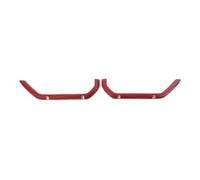 Interior Coche Para Jeep Para Wrangler JL Para Gladiator JT 2018 2019-2024 Caja Almacenamiento Puerta Coche Bolsa Cuerda Marco Decorativo Accesorios Automóvil(2 door red carbon)