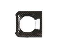 Interior Coche Para Land Para Rover Para Defender 2020-2026 ABS Control Base Cambio Marchas Panel Moldura Cubierta Marco Accesorios Adhesivos(Carbon fiber texture)