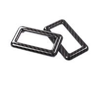 Interior Coche Para Land Para Rover Para Discovery Para Sport 2015 2016-2019 ABS Fibra Carbono Luz Lectura Trasera Coche Marco Cubierta Pegatina Accesorios Coche Decoración Consola Coche(Fibra de carb
