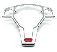 Interior Coche Para M&ercedes Para B&enz AMG A B C E GLK GLA CLA CLS Clase W176 W246 W204 W212 W156 W117 Embellecedor Panel Volante Coche Decoración(Sliver Red)