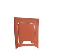Interior Coche Para Mercedes-Benz Clase C W206 C200 C260 C300 2022 2023 2024 Panel Consola Central Interior Automóvil Cubierta Control Adhesivos Embellecedores Cubierta Panel(Naranja)