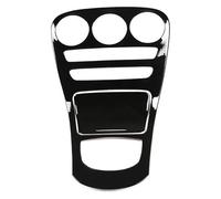 Interior Coche Para Mercedes Para Benz Para Clase C Para W205 2019 2020 Para Clase GLC Para X253 2020 Embellecedor Panel Consola Central Fibra Carbono ABS(Glossy Black)