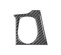 Interior Coche Para Serie 3 GT F30 F34 2013-2017 / Fibra De Carbono Coche Start Stop Ignition Switch Button Trim Frame Stickers(Left-hand drive A)