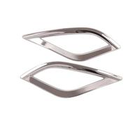 Interior Coche Para Toyota Para Prius 50 Embellecedor Luz Delantera Trasera Cubierta Luz Antiniebla Moldura Manija Puerta Estilo ABS Accesorios Exteriores Coche(Rear Foglight)