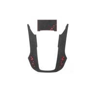 Interior Coche Pegatinas Laterales Para Panel Caja Almacenamiento Consola Central Accesorios Interiores De Coche Para A6 C7 Para A7 4G8 2012-2018(9002 Black)