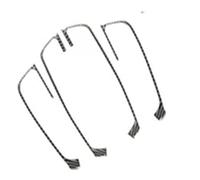 interior coche piezas Para A3 8V S3 Interior Coche Palanca Cambios Aire Acondicionado, Panel CD, Reposabrazos Puerta, Cubierta, Pegatinas Fibra Carbono(L)