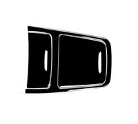 interior coche piezas Para Benz Clase A Para CLA 2013-2018 Conjunto Cubierta Caja Almacenamiento Central Interior Negro Piano Pegatina Embellecedora ABS(Set)