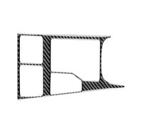 interior coche piezas Para Lexus Para RX300 350h 450h Cubierta Fibra Carbono Real Molduras Interiores Adhesivo Marco Palanca Cambios Consola Central