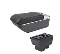 Interior Consola Central Con Reposabrazos Y Portavasos Para Skoda Para Fabia 2008-2013 Accesorios Interiores. Accesorios(White line)