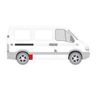 Interior De Guardabarros Carcasa Trasera Derecha Para Renault Master II Furgón