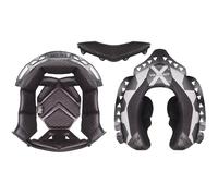 Interior de repuesto para casco de motocicleta LS2 FF901, color negro XL