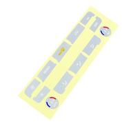 Interior del automóvil Compatible Con Ford Para S-Max Para Mondeo Pegatina Adhesiva De Reparación De Botón De Control De Climatización De Aire Acondicionado De Coche (Color : Modeling 2)