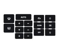 Interior del coche Compatible Con A6 Para C5 A/C Climatizador Aire Acondicionado Calentador Botón De Control Reparación Pegatina Cubierta Accesorios De Coche