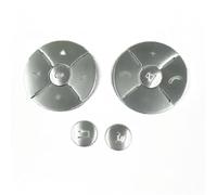 Interior del coche Compatible con Benz Clase S GLK 2008 2009 2010 2011 2012 Botones volante Lentejuelas Decoración Cubierta Embellecedor Accesorios(Style b)