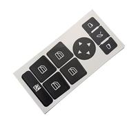 Interior del coche Compatible Con Benz Para Clase-E Para W212 2010-2015 Adhesivo De Reparación Para Interruptor De Elevalunas Y Reposabrazos De Puerta De Coche,