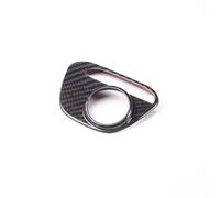 Interior del coche Compatible con Ferrari 458 2011 2012 2013 2014 2015 2016 interruptor botón VDA para coche embellecedor adhesivo accesorios interiores para coche(Black)