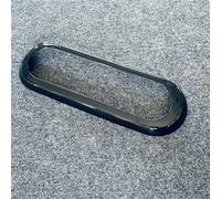 Interior del coche Compatible Con Nissan Para Kicks 2021 2022 Consola Central Del Coche Aire Acondicionado Salida De Ventilación Panel Decoración Cubierta Embellecedor Accesorios Lentejuelas(Black)