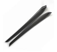 Interior del Coche Compatible Con Tesla Para Model 3 Y 2017 2018 2019 2020 2021 2022 2023 Moldura Puerta Interior Coche Panel Consola Pegatina Cubierta Decoración ABS(Black1)