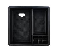 interior del coche Compatible Con Toyota Para Fortuner Para Hilux Para Innova Para Vigo 2004-2014 2015 Caja Almacenamiento Reposabrazos Coche Soporte De Bandeja Organizador Consola Central