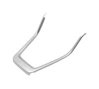 Interior del Coche Compatible Con Toyota Para RAV4 XA50 2019 2020 2021 2022 2023 2024 Panel Marco Palanca Cambios Cubierta Moldura Accesorios(Silver,Size1)