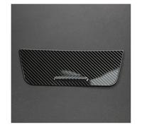 Interior del coche Estilo de coche para 1 serie E81 E82 E87 interruptor Interior encendido reposamanos Panel engranajes decoración accesorios cubierta(Carbon fiber)