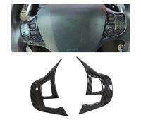 Interior Del Coche Marco Para Peugeot 208, 2008, 2014, 2015, 2016, 2017, 2018, Pegatina Volante Emblema Calcomanía Insignia Embellecedor Panel Volante Accesorios Interiores Coche Interior(Carbon fiber