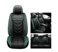 Interior del Coche para Hyundai para Tucson para Santa FE I30 I40 para Veloster para Creta para Elantra Funda De Asiento De Coche De Cobertura Completa Funda Asiento(A Black Green 5 Seat)