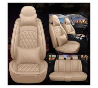 Interior del Coche para Serie 1 E81 E87 E88 F20 F21 F40 F52 Funda De Asiento De Coche Accesorios para Coche Detalles Interiores Protector De Asiento Funda Asiento(B Beige 5 Seats)