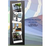 Interior design Journal: Grid lines perfect for sketching, writing and drawing to scale