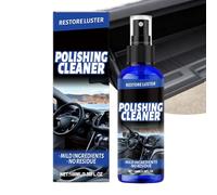 Interior Detailer Spray Cleaner - Quick All Purpose Liquid Car Maintenance Care | 100ml Formula with Shine Enhancer, Deep Cleaning Action for Washing Polishing Truck Convertible Garage Home Ceiling