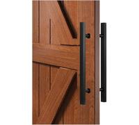 Interior Exterior Door Pull Push Handles,Heavy Duty Commercial Sliding Glass Pull, 20/23/32/47/59inch Long(Matte Black,80cm/31.5in)