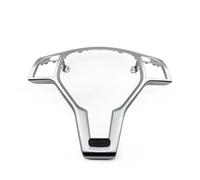 Interior Interiores Coche Embellecedor Para Marco De Volante De Coche Para Mercedes Para Benz Para AMG Style ABCE GLK GLA CLA CLS Class W176 W246 W204 W212 W156 W117(Silver-Black)